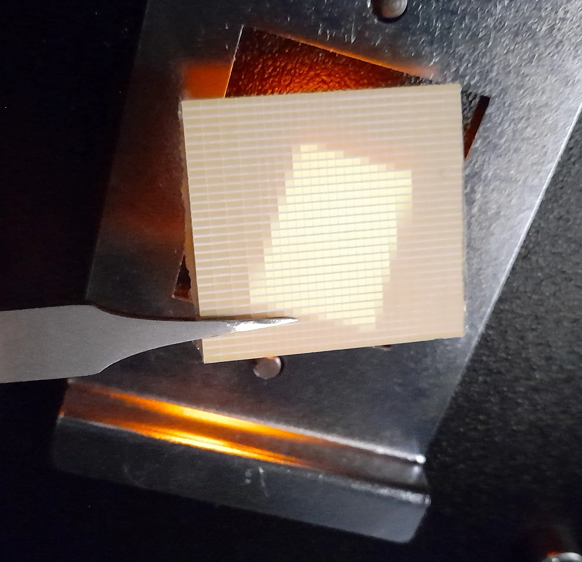 GADOX ceramic from a CT scanner detector module