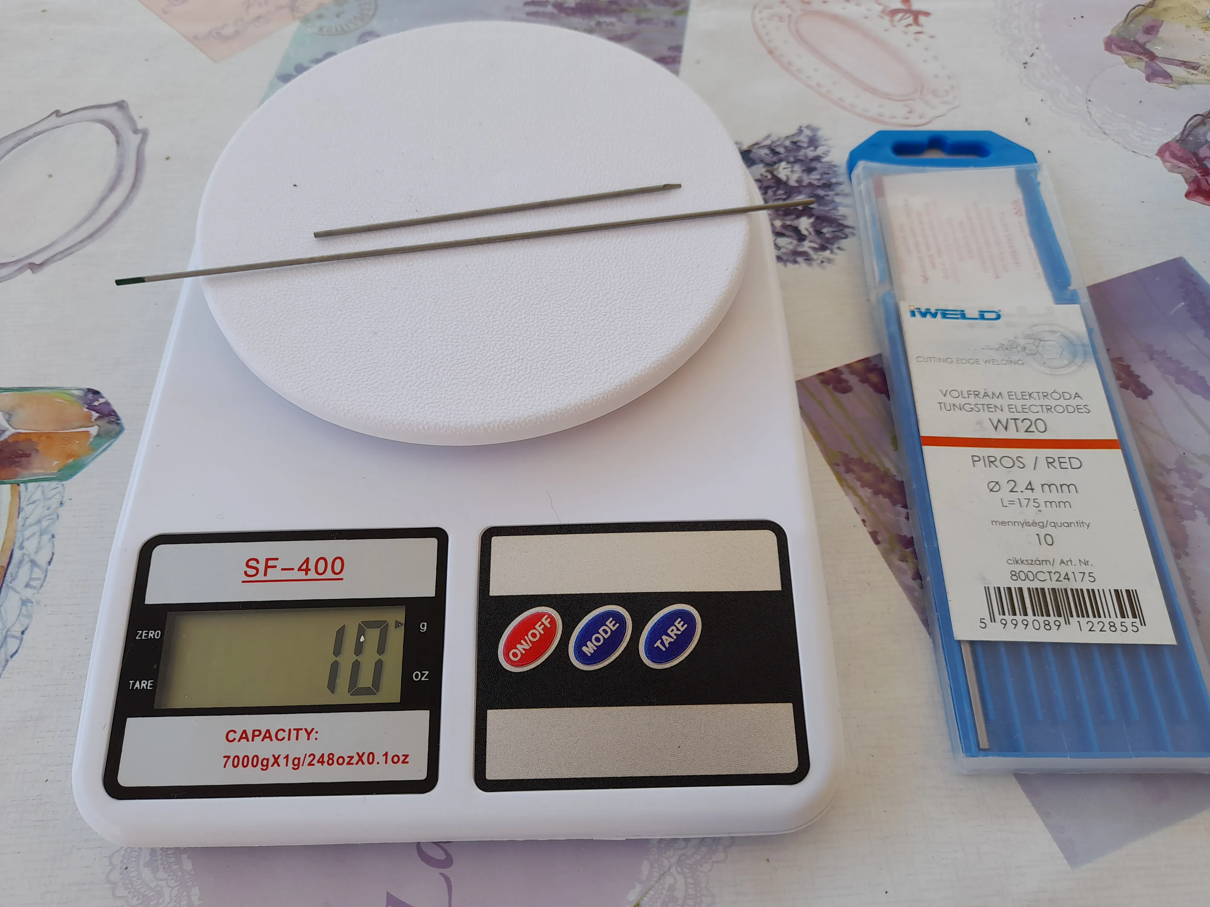 tungsten welding electrode