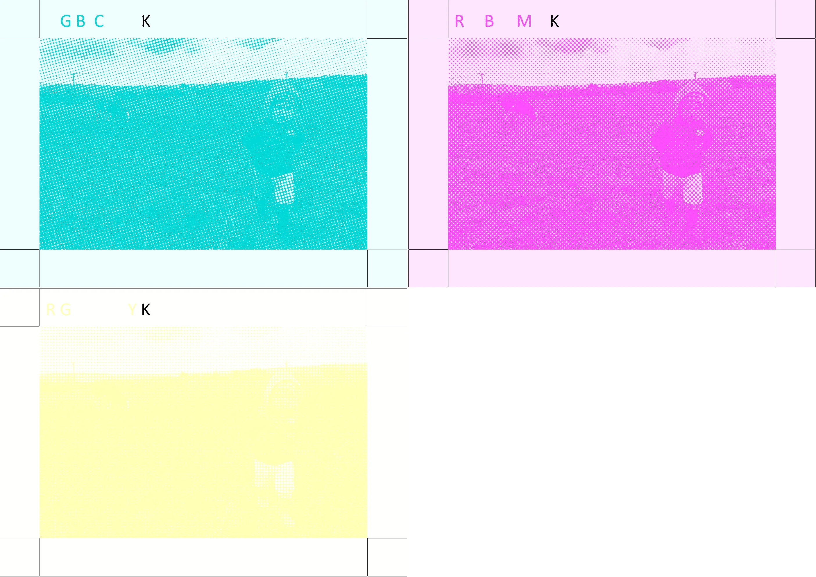 Final registration marks