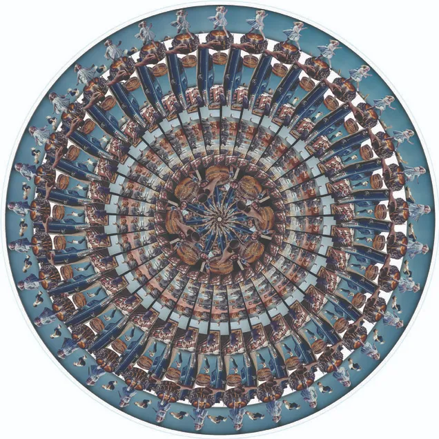 Zoetrope vinyl picture disc